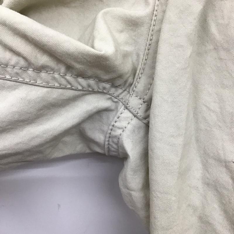 インヘリット INHERIT ボトムス ボトムス 21030720600210 NYオックス6ポケット ブカパンツ カーゴパンツ ナイロン L 無地 アイボリー / アイボリー /  メンズ USED 古着 中古 10122165