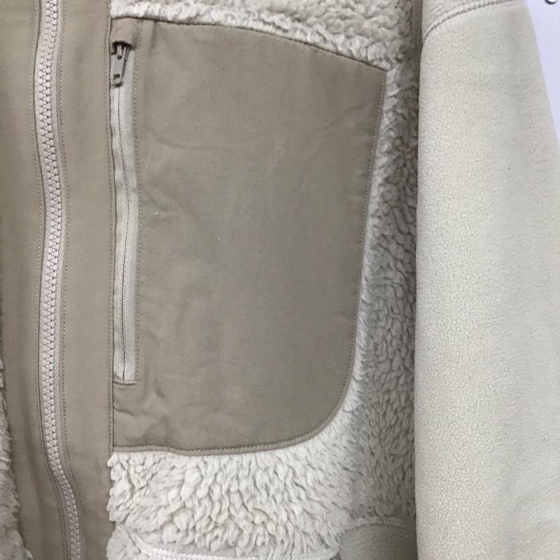ユニクロ UNIQLO ジャケット、上着 ジャンパー、ブルゾン ジップアップフリースジャケット アウター 長袖ジャケット パーカー L 無地 オフホワイト / オフホワイト /  メンズ USED 古着 中古 10141991
