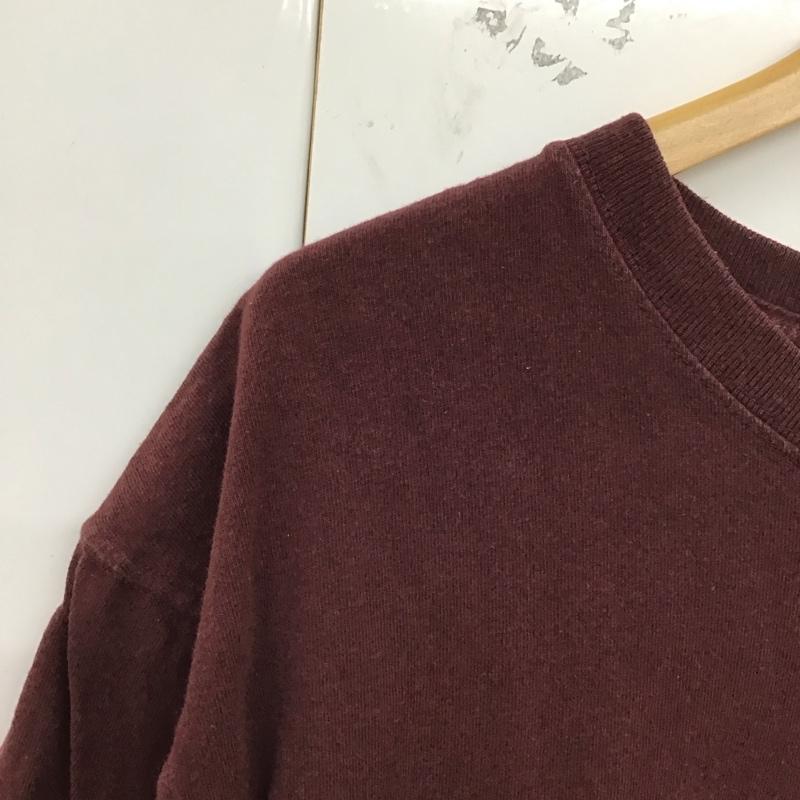 カーハート Carhartt Tシャツ 半袖 M 無地 えんじ / ワインレッド /  メンズ USED 古着 中古 10128555