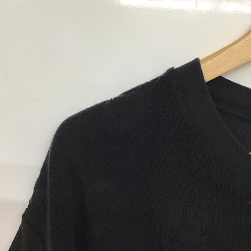 ヒューマンメード HUMAN MADE Tシャツ 半袖 半袖カットソー プリントTシャツ クルーネックカットソー XL ロゴ、文字 黒 / ブラック /  メンズ USED 古着 中古 10140565