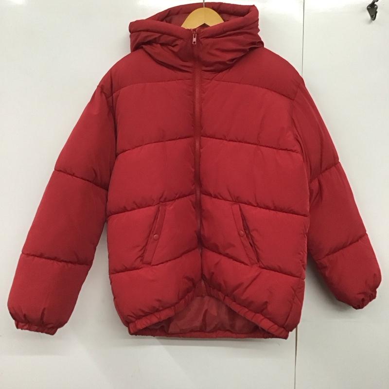 フリークスストア FREAK S STORE ジャケット、上着 ジャケット、ブレザー ジップアップジャケット ナイロンジャケット ダウンジャケット FREE 無地 赤 / レッド /  レディース USED 古着 中古 10142445