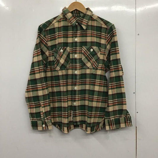 ヒューストン HOUSTON シャツ、ブラウス 長袖 長袖シャツ チェックシャツ カラーシャツ L チェック マルチカラー / マルチカラー /  メンズ USED 古着 中古 10139282