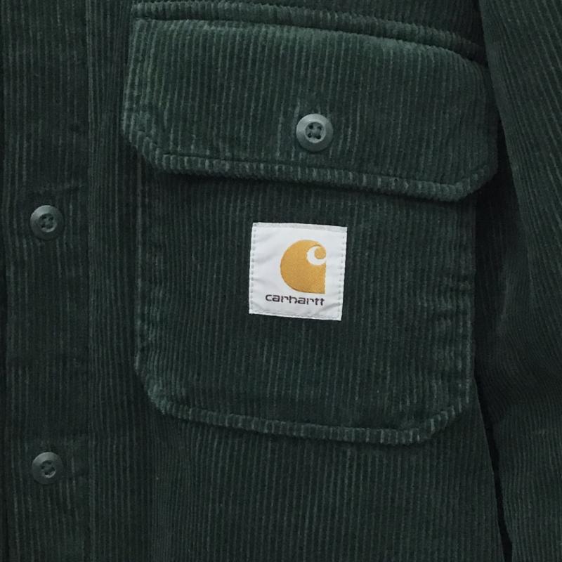 カーハートダブリューアイピー Carhartt WIP ジャケット、上着 ジャンパー、ブルゾン Carhartt WIP コーデュロイジャケット XL 緑 / グリーン /  メンズ USED 古着 中古 10120723