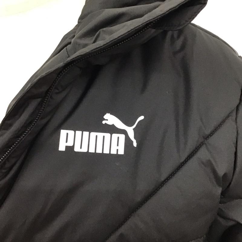プーマ PUMA ジャケット、上着 ジャケット、ブレザー 846316-01 デッドジャケット 中綿 L ロゴ、文字 黒 / ブラック /  メンズ USED 古着 中古 10123238