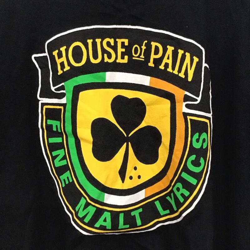 ギルダン GILDAN Tシャツ 半袖 半袖カットソー プリントTシャツ クルーネックカットソー XL プリント 黒 / ブラック /  メンズ USED 古着 中古 10134656