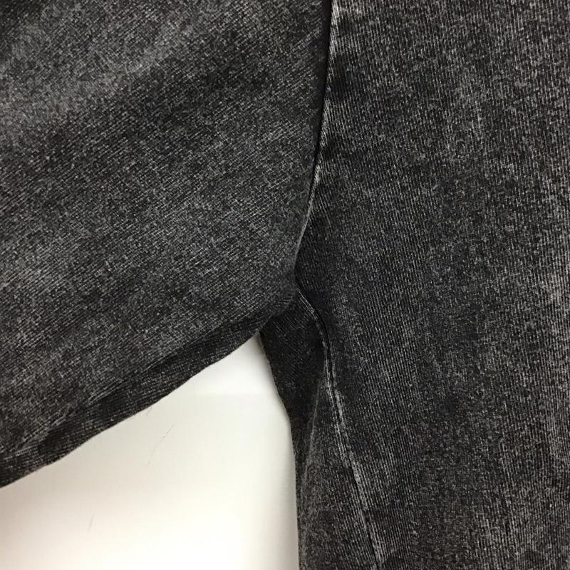 古着 USED カットソー 長袖 長袖カットソー プリントカットソー クルーネック 古着 L プリント 黒 / ブラック /  メンズ USED 古着 中古 10134934