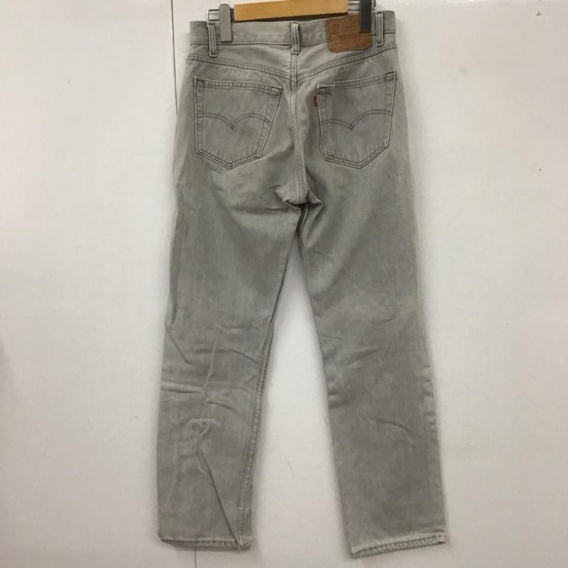 リーバイス Levi s パンツ デニム、ジーンズ デニムパンツ ストレートパンツ スリムパンツ 501 80s 89年 アメリカ製 31インチ 無地 灰 / グレー /  メンズ USED 古着 中古 10114694