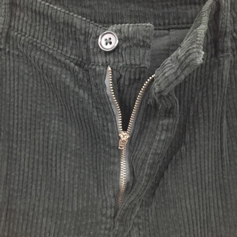 ザラ ZARA パンツ ワークパンツ、ペインターパンツ コーデュロイパンツ ワイドパンツ ストレートパンツ カジュアルパンツ 46 無地 緑 / グリーン /  メンズ USED 古着 中古 10120473