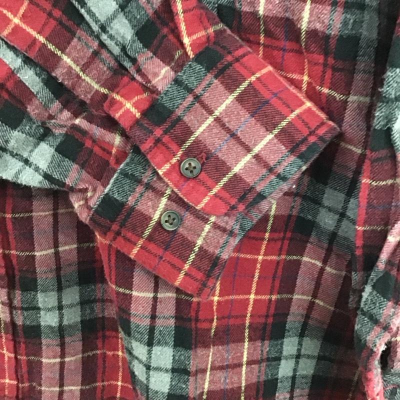タウンクラフト TOWNCRAFT シャツ、ブラウス 長袖 長袖シャツ チェックシャツ カラーシャツ ボタンダウンシャツ M チェック マルチカラー / マルチカラー /  メンズ USED 古着 中古 10132392