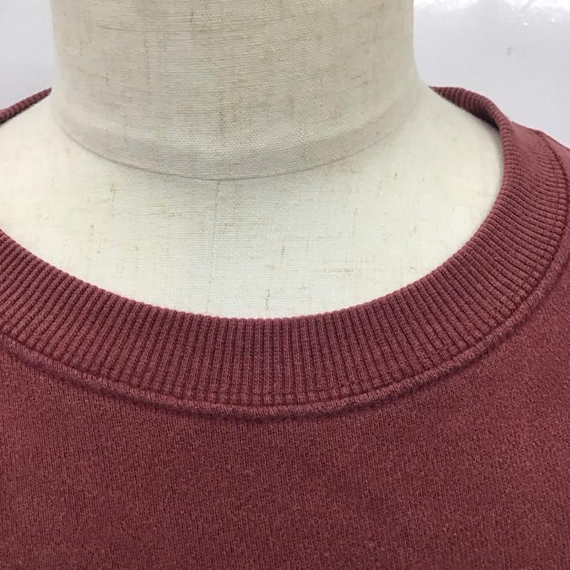 チャンピオン Champion トレーナー 長袖 長袖 XL プリント えんじ / ワインレッド /  メンズ USED 古着 中古 10117568