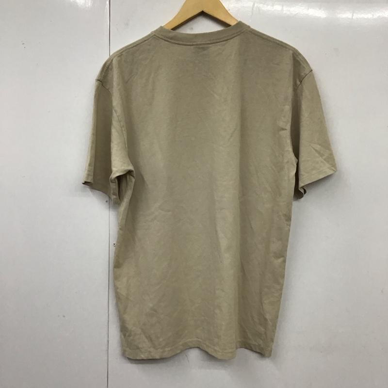 ダイワ DAIWA Tシャツ 半袖 DE-6422GR 胸ポケット green label relaxing L ワンポイント ベージュ / ベージュ /  メンズ USED 古着 中古 10117750