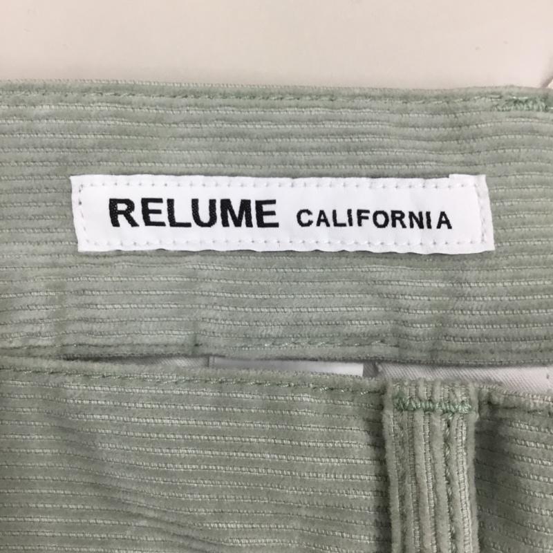 レリュームジャーナルスタンダード relume Journal Standard パンツ デニム、ジーンズ コーデュロイパンツ ワイドパンツ ストレートパンツ カジュアルパンツ L 無地 マルチカラー / マルチカラー /  メンズ USED 古着 中古 10115018