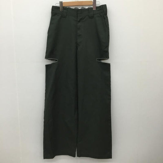 ディッキーズ Dickies パンツ チノパン 80488300 L 無地 緑 / グリーン /  レディース USED 古着 中古 10133938