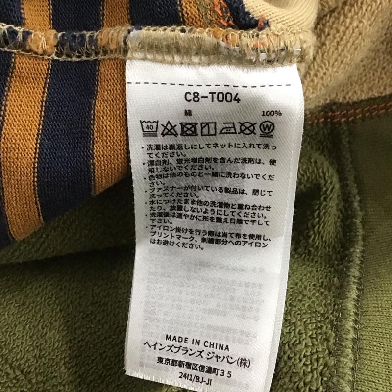 チャンピオン Champion トレーナー 長袖 c8-t004 長袖スウェット クルーネックカットソー L ロゴ、文字 マルチカラー / マルチカラー /  メンズ USED 古着 中古 10142353