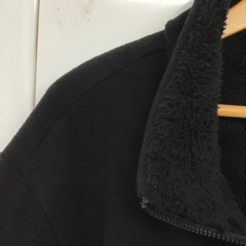 ザノースフェイス THE NORTH FACE ジャケット、上着 ジャケット、ブレザー nj4fj50c ジップアップフリースジャケット アウター XXL ロゴ、文字 黒 / ブラック /  メンズ USED 古着 中古 10129606