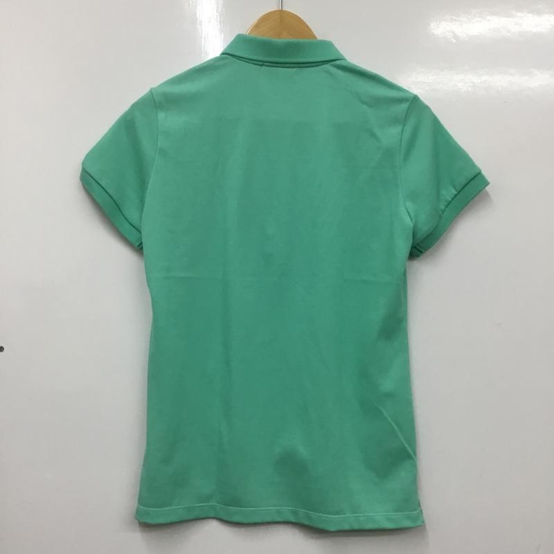 マンシングウェア Munsingwear ポロシャツ 半袖 MGWNGA03 UVカット タグ付き WWF M ワンポイント 薄緑 / ライトグリーン /  レディース USED 古着 中古 10136500