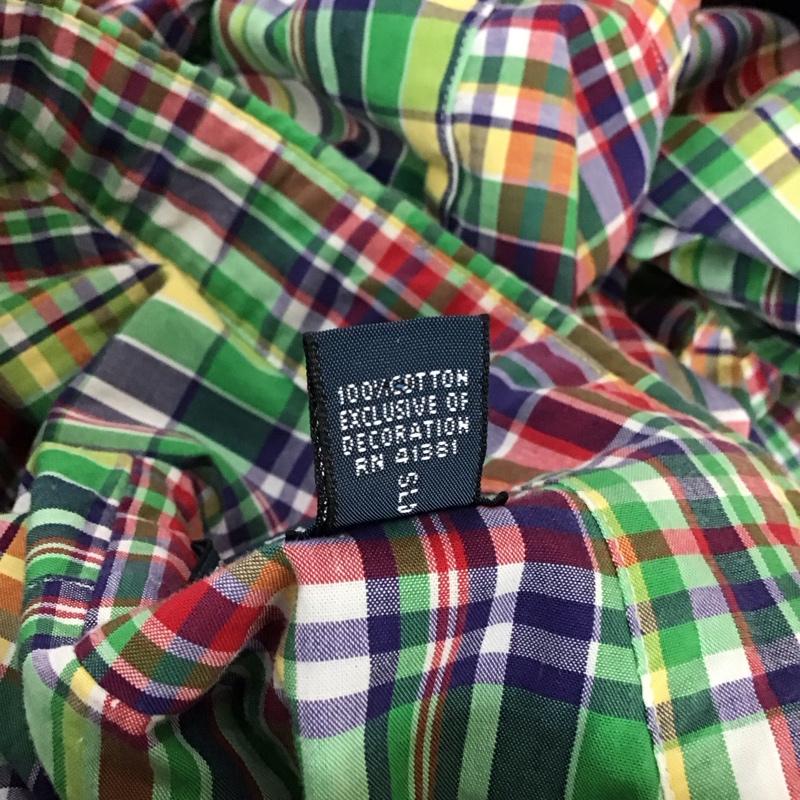ラルフローレン RALPHLAUREN シャツ、ブラウス 長袖 長袖シャツ チェックシャツ カラーシャツ 長袖カットソー XXL チェック マルチカラー / マルチカラー /  メンズ USED 古着 中古 10114650