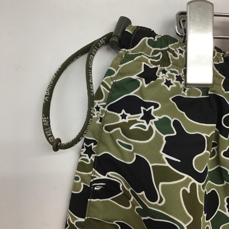 アベイシングエイプ A BATHING APE パンツ ショートパンツ ハーフパンツ ショートパンツ カジュアルパンツ L プリント マルチカラー / マルチカラー /  メンズ USED 古着 中古 10139519