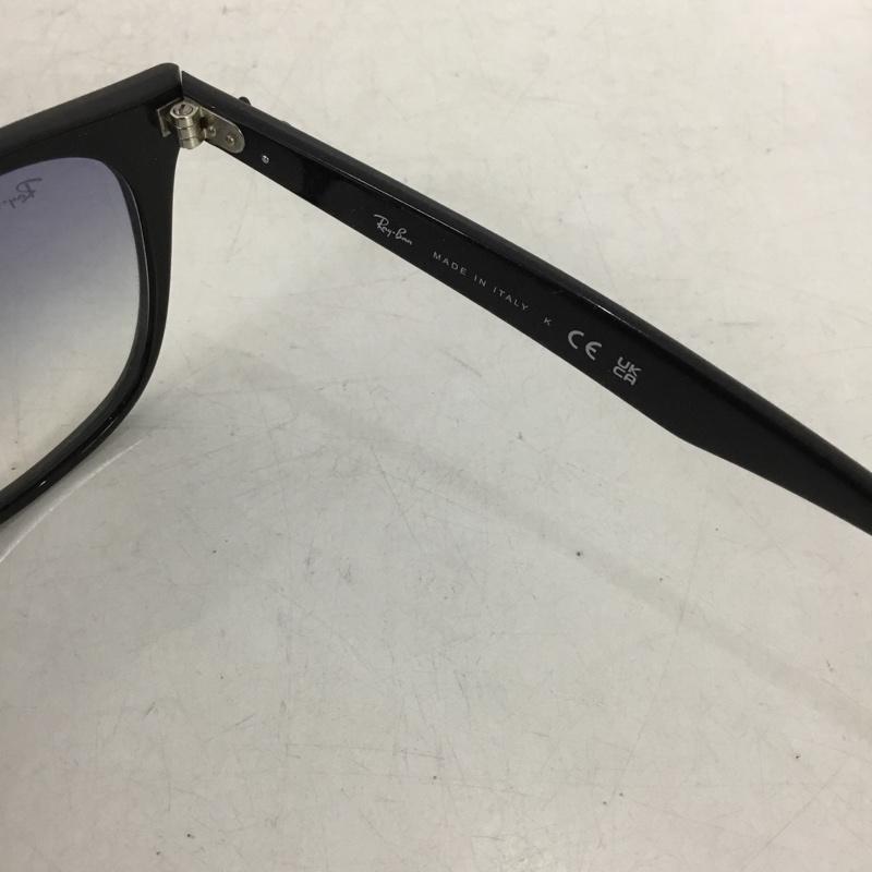 レイバン Ray-Ban めがね・サングラス サングラス RB4258-F グラデーションレンズ ロゴ、文字 黒 / ブラック / X 青 / ブルー /  メンズ USED 古着 中古 10148886