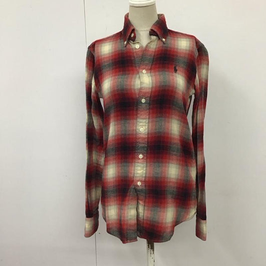 ラルフローレン RALPHLAUREN シャツ、ブラウス 長袖 長袖シャツ カラーシャツ 長袖カットソー チェックシャツ XXS チェック マルチカラー / マルチカラー /  レディース USED 古着 中古 10115991