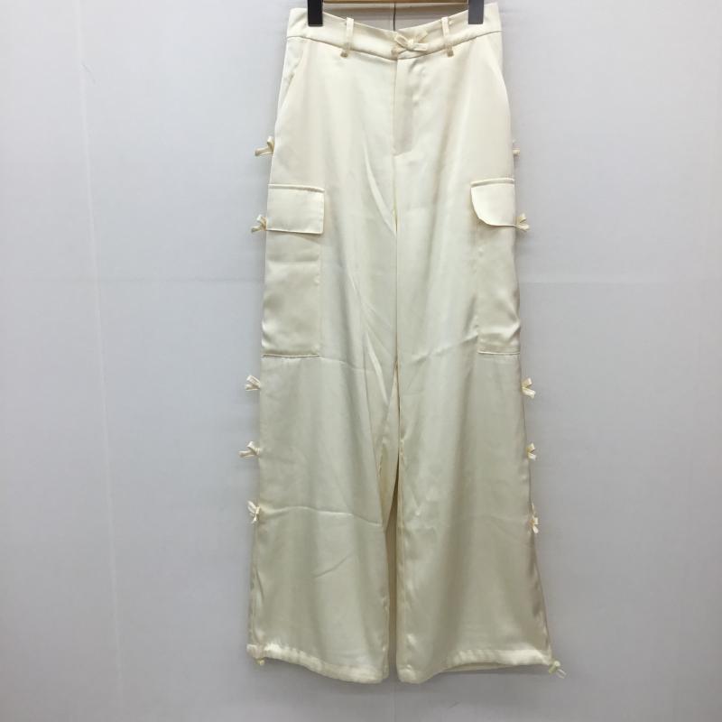 メリージェニー merry jenny パンツ ワークパンツ、ペインターパンツ FREE  アイボリー / アイボリー /  レディース USED 古着 中古 10142320