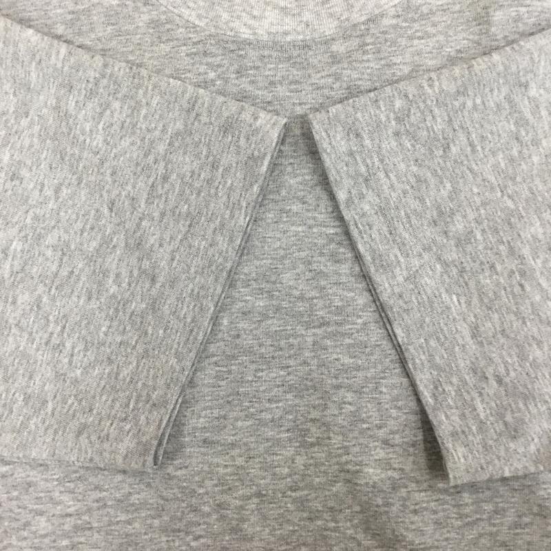 ザノースフェイス THE NORTH FACE Tシャツ 半袖 NT32350 バックスクエアロゴ L ロゴ、文字 灰 / グレー /  メンズ USED 古着 中古 10135939