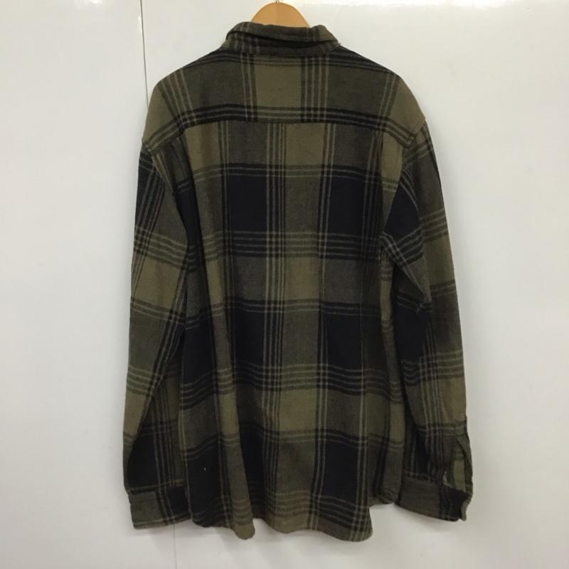 ステューシー STUSSY シャツ、ブラウス 長袖 長袖シャツ チェックシャツ カラーシャツ XL チェック マルチカラー / マルチカラー /  メンズ USED 古着 中古 10130734
