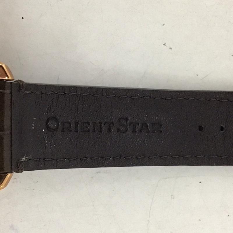 オリエントスター ORIENTSTAR 腕時計 アナログ（自動巻き） RK-AT0103Y スポーツ セミスケルトン ロゴ、文字 茶 / ブラウン /  メンズ USED 古着 中古 10134427