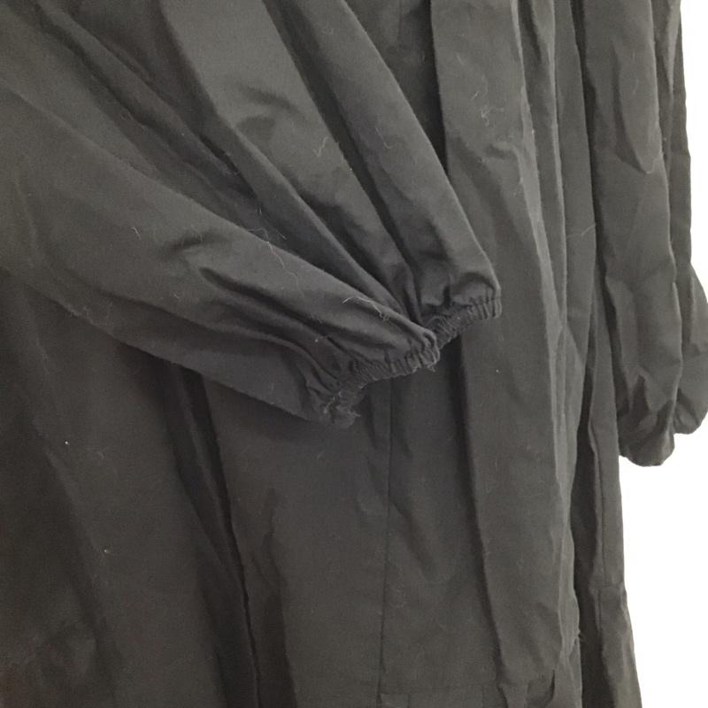 ザラ ZARA ワンピース ロングスカート 3198 045 800 Vネック XS 無地 黒 / ブラック /  レディース USED 古着 中古 10114240