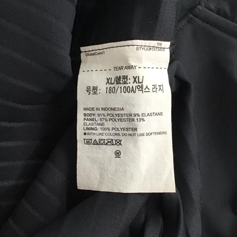 アンダーアーマー UNDER ARMOUR ジャケット、上着 ジャケット、ブレザー ハーフジップ XL 無地 黒 / ブラック /  メンズ USED 古着 中古 10134860
