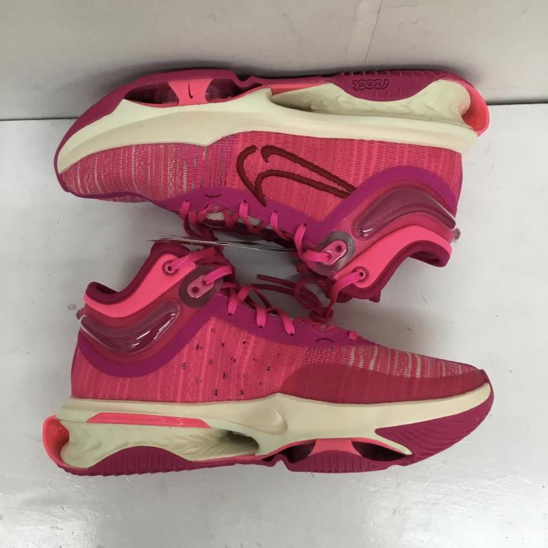ナイキ NIKE スニーカー スニーカー DJ9432-601　G.T. ジャンプ 2 EP NIKE G.T. JUMP 2 EP フィアスピンク 27.0cm ロゴ、文字 桃 / ピンク /  メンズ USED 古着 中古 10112687