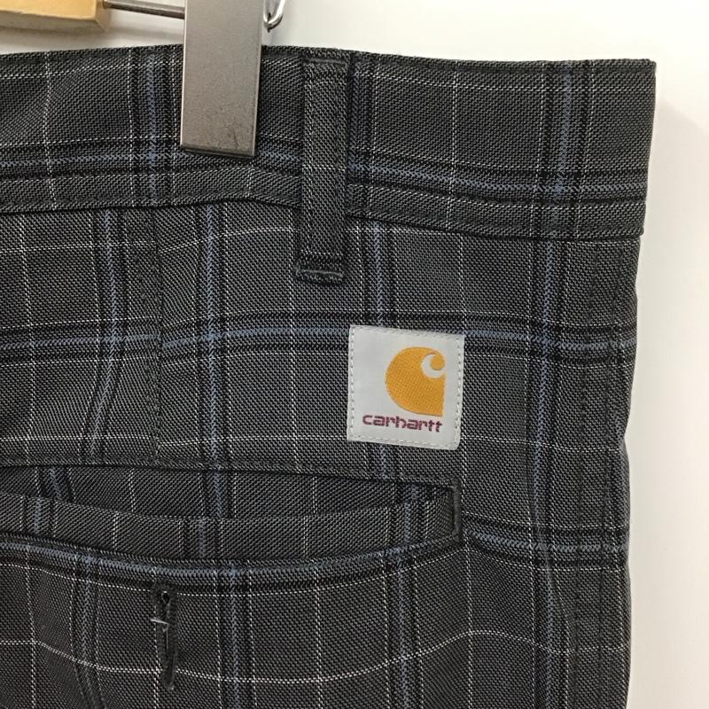 カーハート Carhartt パンツ スラックス スラックスパンツ ワイドパンツ カジュアルパンツ センタータックパンツ 34 チェック マルチカラー / マルチカラー /  メンズ USED 古着 中古 10112738