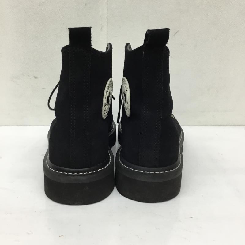 コンバース CONVERSE スニーカー スニーカー UEDE ALL STAR LONGLIFE HI 1CL884 スエードオールスターロングライフHI 25.5cm ロゴ、文字 黒 / ブラック /  メンズ USED 古着 中古 10136334
