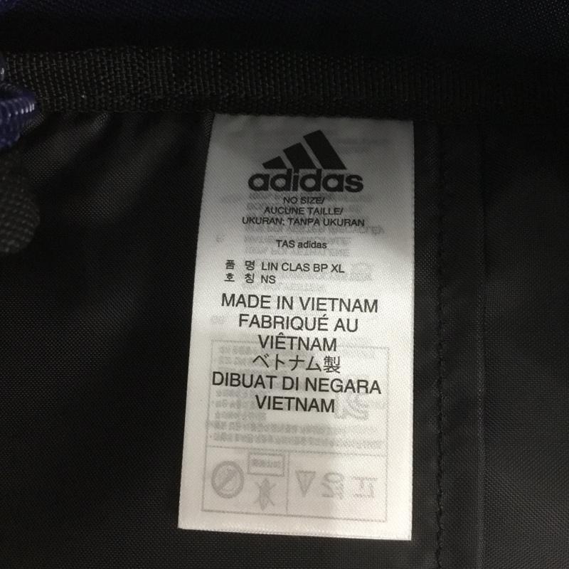 アディダス adidas リュックサック、デイパック リュックサック、デイバッグ DT8642 デイパック リニアロゴバックパック ロゴ、文字 紺 / ネイビー /  メンズ USED 古着 中古 10132757