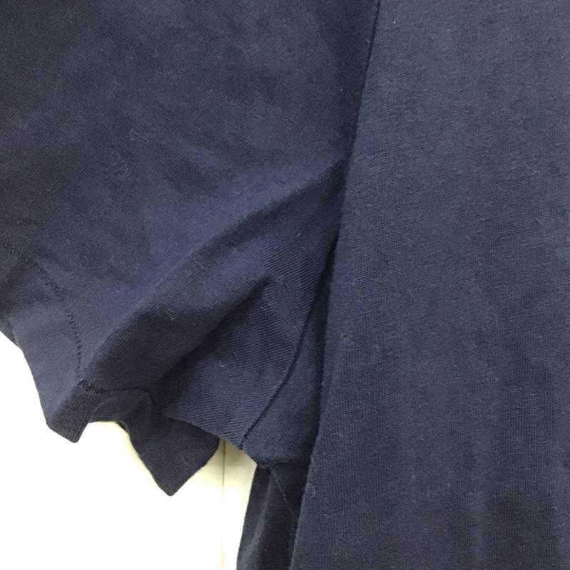 ポロラルフローレン POLO RALPH LAUREN Tシャツ 半袖 半袖カットソー プリントTシャツ クルーネックカットソー XL ロゴ、文字 紺 / ネイビー /  メンズ USED 古着 中古 10130307