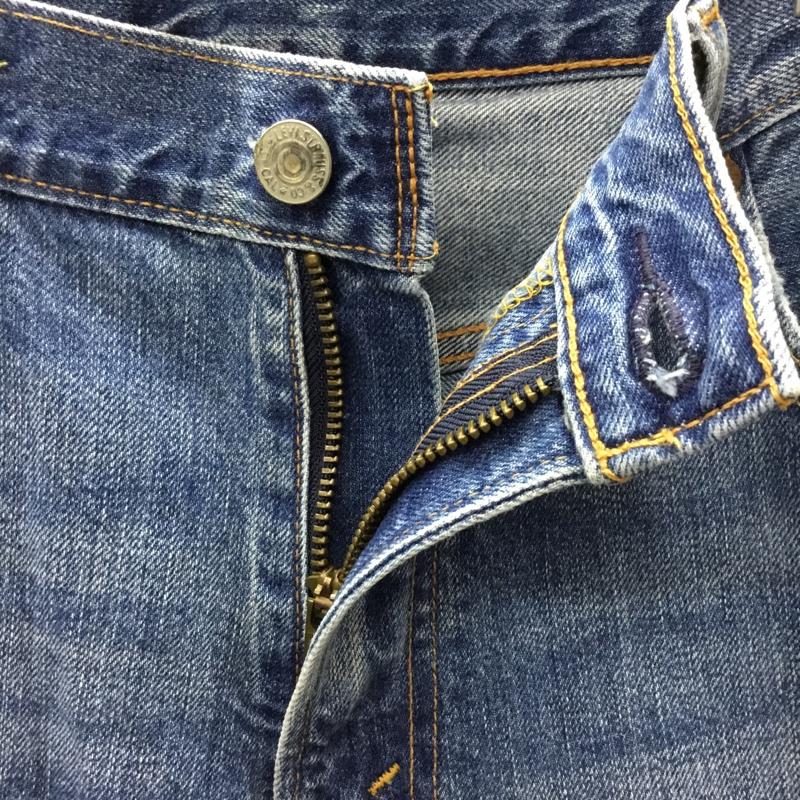 リーバイストラウスアンドコー Levi Strauss & co. パンツ デニム、ジーンズ ハーフパンツ ショートパンツ カジュアルパンツ デニムパンツ 32インチ 無地 インディゴ / インディゴ /  メンズ USED 古着 中古 10108764
