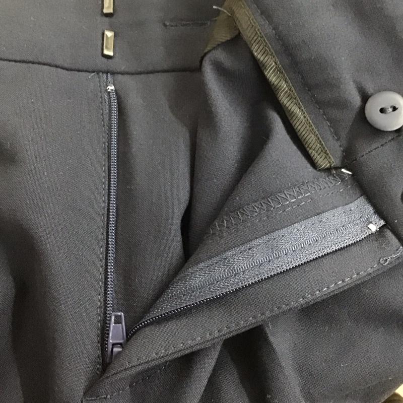 ザラ ZARA パンツ スラックス M 無地 紺 / ネイビー /  レディース USED 古着 中古 10124903