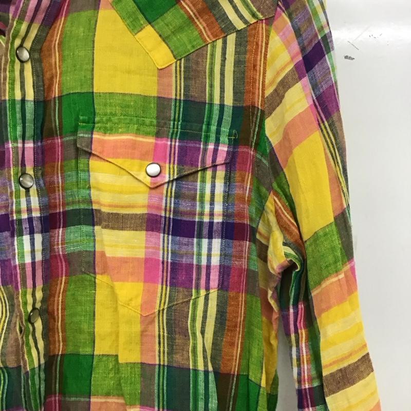 ラルフローレン RALPHLAUREN シャツ、ブラウス 長袖 9 チェック マルチカラー / マルチカラー /  レディース USED 古着 中古 10140363
