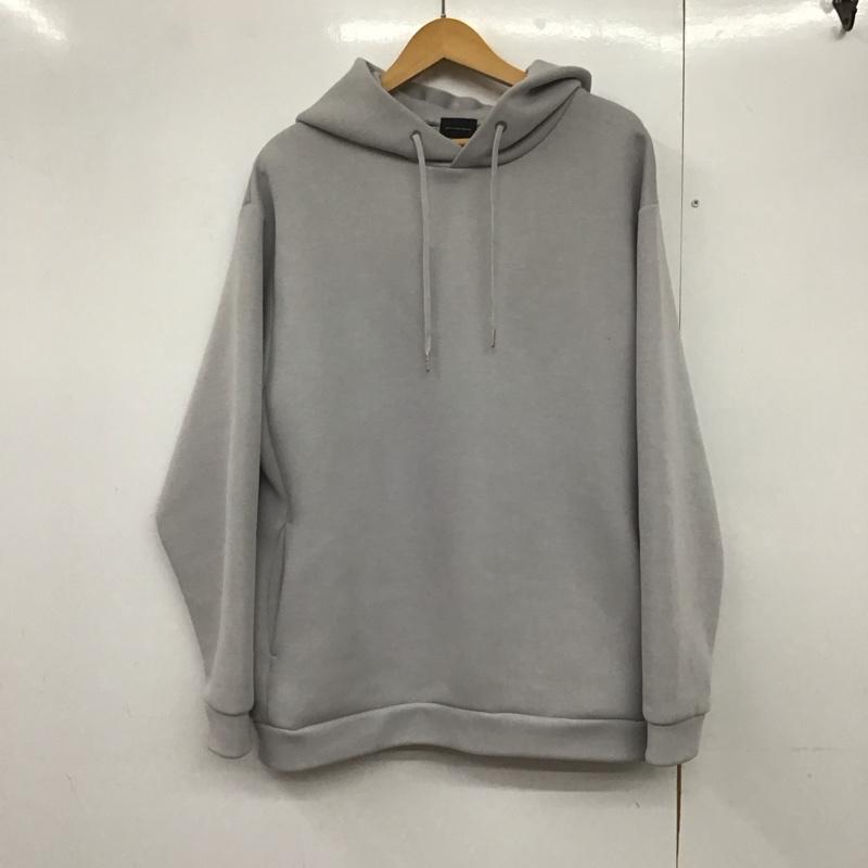 グリーンレーベルリラクシング green label relaxing パーカー 長袖 3212-175-2983 ソフトダンボールフーディパーカー M 無地 灰 / グレー /  メンズ USED 古着 中古 10143691