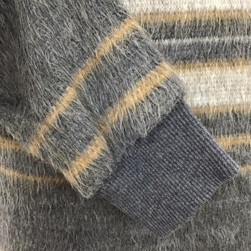ザラ ZARA ニット、セーター 長袖 長袖ニットカットソー ニット セーター クルーネックニット M プリント マルチカラー / マルチカラー /  メンズ USED 古着 中古 10118308