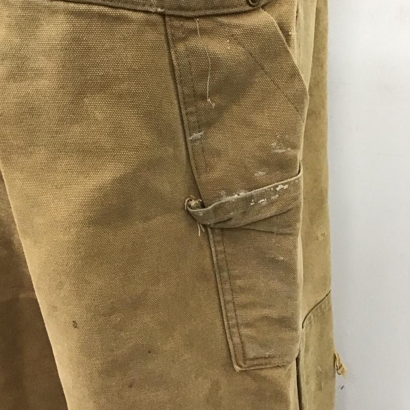 カーハート Carhartt サロペット・オーバーオール サロペット、オーバーオール ロゴ、文字 ベージュ / ベージュ /  メンズ USED 古着 中古 10133463