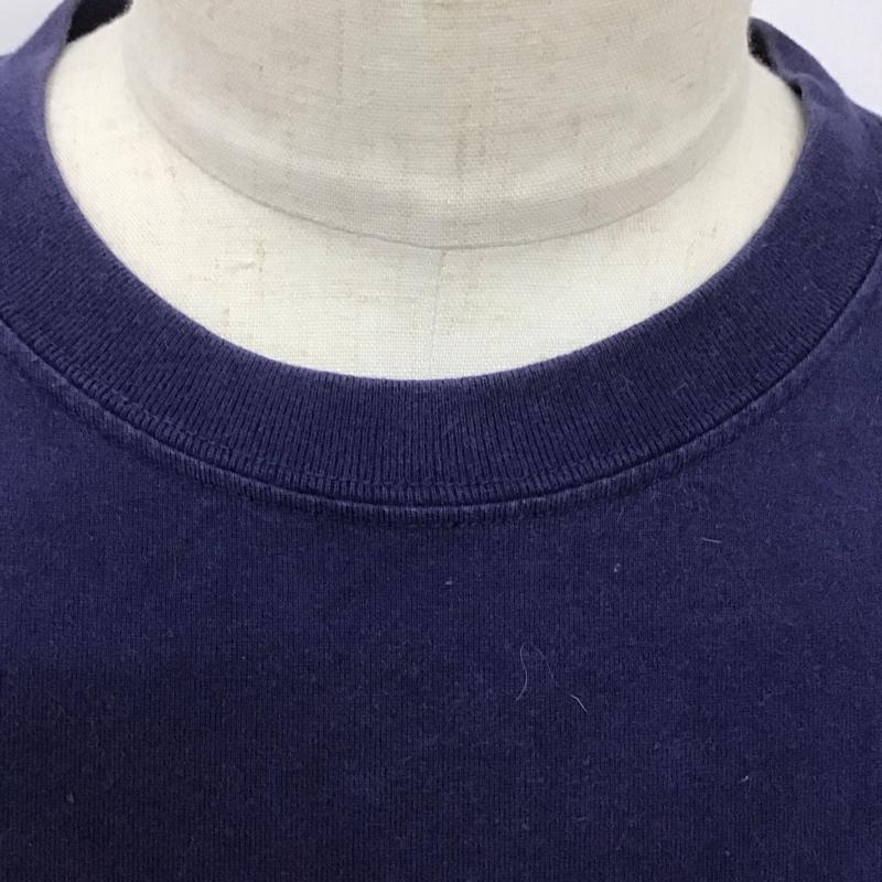 エクストララージ XLARGE Tシャツ 半袖 半袖カットソー プリントTシャツ クルーネックカットソー XL ロゴ、文字 紺 / ネイビー /  メンズ USED 古着 中古 10126656