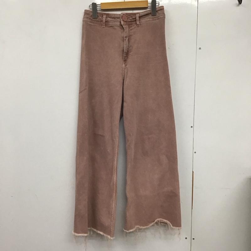 ザラ ZARA パンツ デニム、ジーンズ 38 無地 桃 / ピンク /  レディース USED 古着 中古 10132877