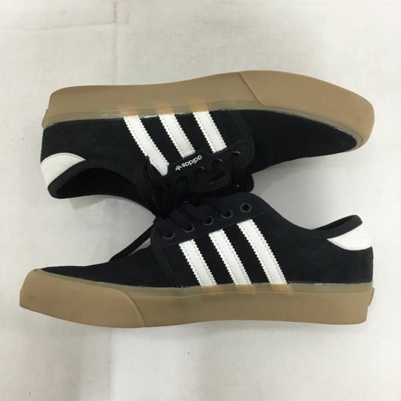 アディダス adidas スニーカー スニーカー EG2632 SEELEYXT 24.5cm 24.5cm ロゴ、文字 黒 / ブラック / X 白 / ホワイト /  レディース USED 古着 中古 10148637