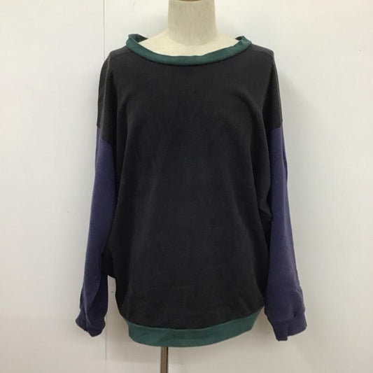 ナイキ NIKE トレーナー 長袖 スウェット 裏起毛 XL 無地 黒 / ブラック / X 緑 / グリーン / X 紺 / ネイビー /  メンズ USED 古着 中古 10111788