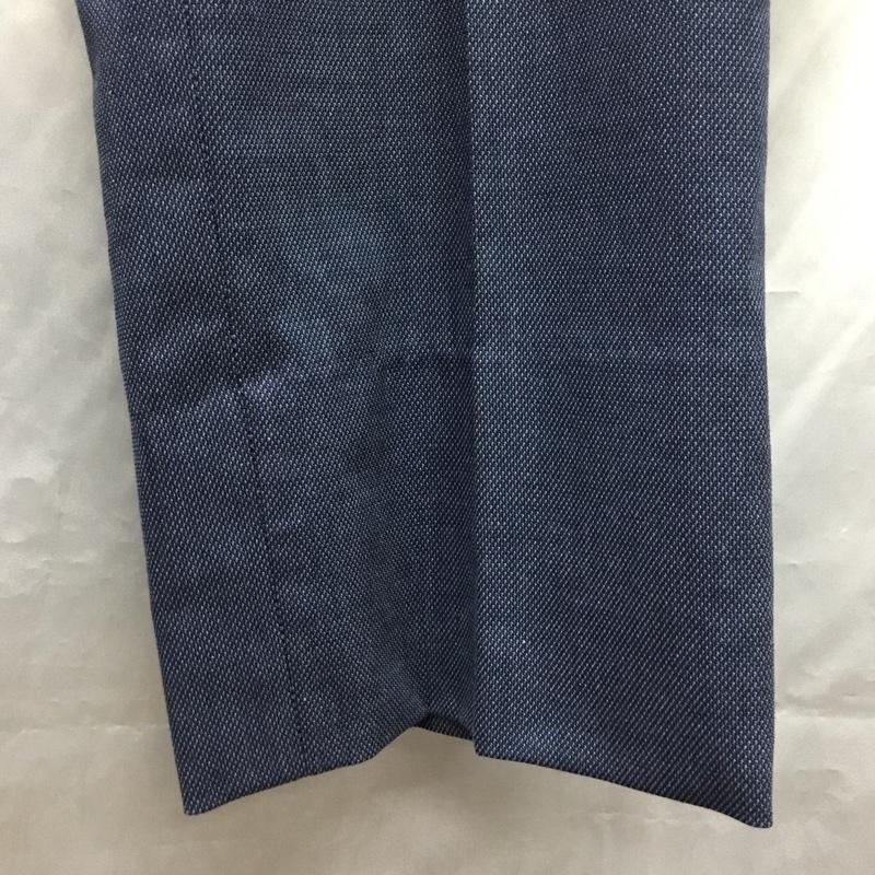 アデイインザライフ A Day in the Life パンツ スラックス スラックスパンツ スリムパンツ カジュアルパンツ センタータックパンツ ストレッチパンツ S 無地 青 / ブルー /  メンズ USED 古着 中古 10122275