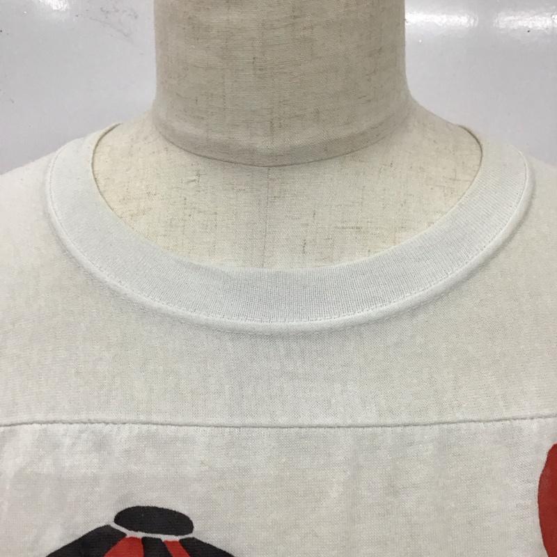 古着 USED Tシャツ 半袖 BULLDOGS ブルドッグ プリント ロゴ、文字 白 / ホワイト / X 赤 / レッド /  メンズ USED 古着 中古 10115703