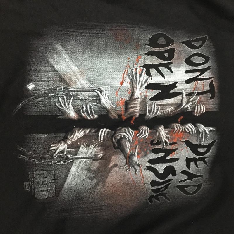 古着 USED Tシャツ 半袖 L プリント 黒 / ブラック /  メンズ USED 古着 中古 10108340