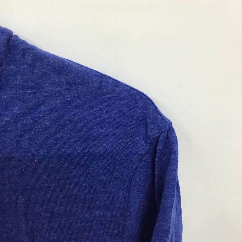 ポロラルフローレン POLO RALPH LAUREN Tシャツ 半袖 半袖カットソー プリントTシャツ クルーネックカットソー L ロゴ、文字 青 / ブルー /  メンズ USED 古着 中古 10149708