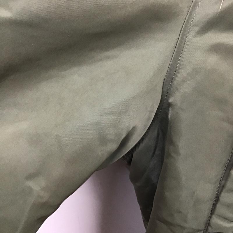 アルファインダストリー Alpha Industries ジャケット、上着 ジャンパー、ブルゾン ジップアップジャケット ジャンパー ジャケット usa製 アウター L 無地 カーキ / カーキ /  メンズ USED 古着 中古 10123955